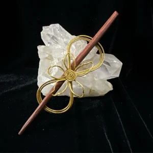 Loop hair stick
