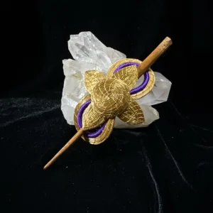 Flower hair stick
