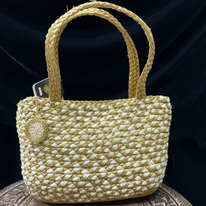 Woven tote bag