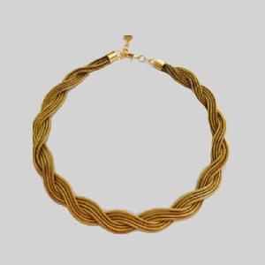 Braided choker