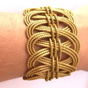 Detailed woven cuff