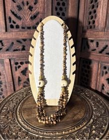 Açaí seed necklace — Colar açaí 24
